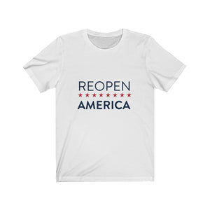 Reopen America Tee Shirt, Open America Shirt, Patriotic Tee, USA T-Shirt